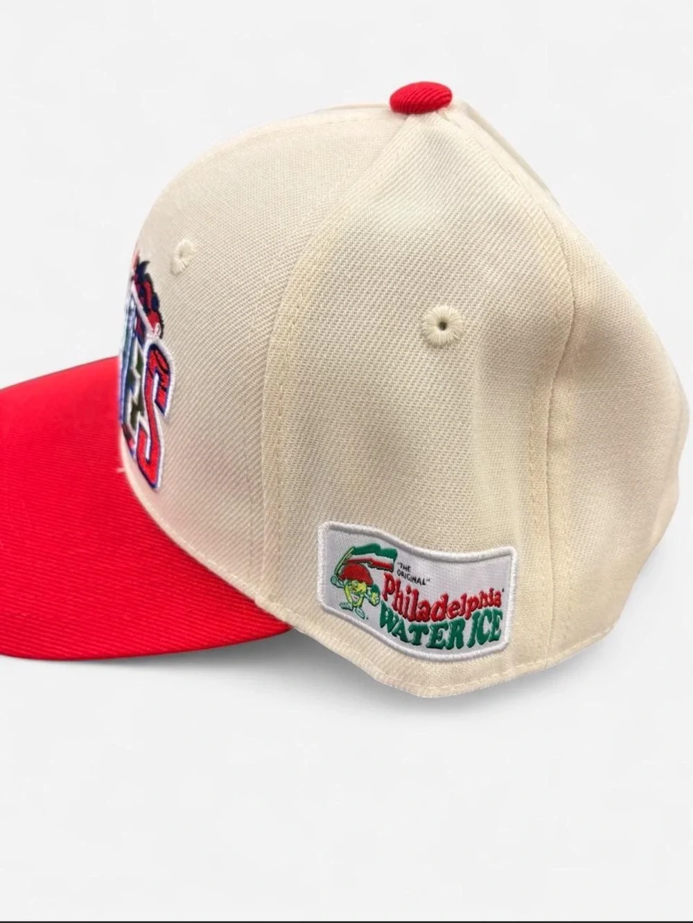MLB Philadelphia Phillies Cream and Red Snapback Hat